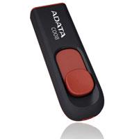 Memoria Adata 32gb USB 2.0 C008 Retractil Negro-rojo (ac008-32g-rkd) Adata