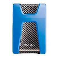Disco Duro Externo Adata Hd650 1tb Portatil 2.5 USB 3.2 Windows Mac Linux Contragolpes Color Azul Ahd650-1tu31-cbl Adata