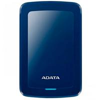 Disco Duro Externo Adata Hv300 2tb Portatil 2.5 USB 3.2 Windows Mac Linux Dashdrive Slim Color Azul Ahv300-2tu31-cbl Adata