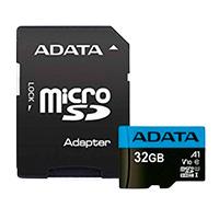 Memoria Adata Micro Sdxc/sdhc 32gb Uhs-i 100mb/25mb Clase 10 V10 A1 C/adaptador Ausdh32guicl10a1-ra1
