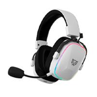 Audifonos Gamer Aeon Expert Hs1100 / Diadema Inalambricos / Bt 5.3 - Dongle USB - Aux 3.5 Mm / Pc - Disp Moviles - Consolas / Microfono Omnidireccional / Rgb / 20 - 20 Khz / Blanco / Br-938518 Balam rush