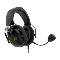 Audifonos Gamer Balam Rush Aviator Level Ha757 / Diadema Alambrica / Pc - Disp Moviles - Consolas / Sonido Estereo / Microfono Omnidireccional / Rgb Personalizable / Negro / Br-941167 Balam rush