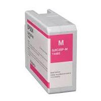 Cartucho Epson Modelo Sjic41p Magenta, Para Tm-c4000 Epson