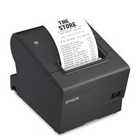 Miniprinter Epson Tm-t88vii, Termica, 80 Mm O 58 Mm, Serial, Usb, Ethernet Recibo /autocortador, Negra Epson