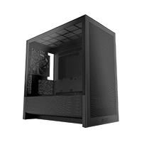 Gabinete Nzxt H3 Flow /negro / Vidrio Templado / Mini Torre/ Micro-atx /gamer Nzxt