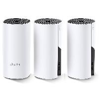 Router Tp-link Deco M4(3-pack) Wifi Mesh Ac1200 Dual Band Hasta 100 Dispositivos