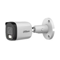 Camara Hdcvi X Plus/ Dahua/ Dh-hac-b2a51n-u-il-a/ Bullet 5 Mp/ Lente 2.8 Mm Apertura Hasta 106°/ Iluminacion Dual Inteligente/ Iluminacion 30mts Ir + 20mts Luz Calida/ Microfono Incorporado/metalip67