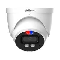Camara Analoga/ Dahua/ Hac-me1239hn-a-pv/ Domo Tioc De 2 Mp/ Disuasion Activa Luz Roja Y Azul/ Lente De 3.6 Mm/ Super Adapt/ Microfono/ 40 Mts De Iluminacion (ir Y Calida)/ Metalica/ Ip67