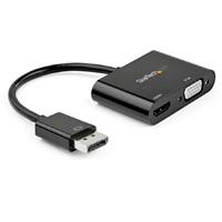 Adaptador De Video Displayport A HDMI VGA - Dongle Convertidor Displayport 1.2 Hbr2 A HDMI 2.0 O VGA 1080p - Startech.com Mod. Dp2vgahd20 Startech.com