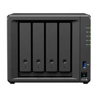 Nas Synology Ds925+ /4 Bahias Nucleo Cuadruple 2.2 Ghz/ Hasta 80 Tb, 4gb DDR4 Ampliable A 32gb/ 2 Ptos LAN 2.5gbe/usb 3.2 X 2/ Hot Swap/ Soporta M.2 2280 NVME Ssd/ No Incluye Discos Amd Ryzen V15 Synology