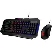 Kit De Teclado Y Mouse Forge Gk100 Rgb USB 2.0 Msi oem