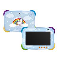 Tablet Kids /a333 Pentacore/ 7 Pulg IPS /4gb Ram/64gb /usb C/2cam/wifi/bluetooth/2500mah/android 15 /unicornio Ghia