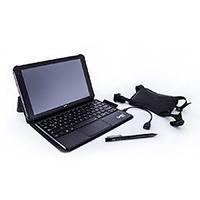 Tablet Ghia Rugged Octacore/ 10.1 Pulg IPS /4gb Ram/256gb /2cam 5mp 8mp/wifi Dual Band/bluetooth/10,000mah/android 13 / Teclado Bt Con Folder Y Funda/ Correa De Mano/ Pluma Stylus Y Cable Otg USB C A Ghia