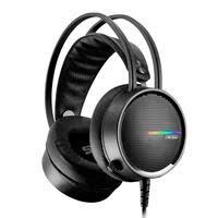 Diadema Gamer / Vorago Start The Game / Hs-502, 3.5mm, Rgb, 50mm, Negro Start the game