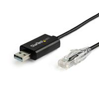 Adaptador USB De 1.8m Para Consola Cisco - 460kbps - Adaptador USB A Rj45 Compatible Con Windows, Mac And Linux - M/m - Startech.com Mod. Icusbrollovr Startech.com
