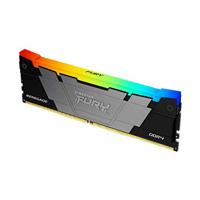 Memoria RAM Kingston Dimm DDR4 8gb 3200mt/s Fury Renegade Black Xmp Rgb Cl16 288pin 1.35v C/disipador De Calor P/pc/gamer/alto Rendimiento Kf432c16rb2a/8 Kingston