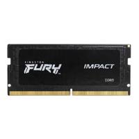 Memoria RAM Kingston Sodimm DDR5 8gb 4800mt/s Fury Impact Black Cl38 262pin 1.1v C/difusor De Calor P/laptop Kf548s38ib-8 Kingston