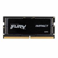Memoria RAM Kingston Sodimm DDR5 16gb 5600mt/s Fury Impact Black Cl40 262pin 1.1v C/difusor De Calor P/laptop Kf556s40ib-16 Kingston