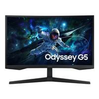 Monitor LED Samsung 27 Pulgadas /g5 G55c Odyssey/ Qhd (2560 X 1440) / Va / Widescreen /curvo/ HDMI / DP / 165hz / Negro. Samsung