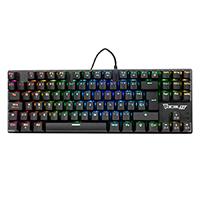 Teclado Mecanico Ocelot Gaming Ok-tkl2 / Switch Rojo / Full Rgb / 88 Teclas / Anthigosting / USB / Color Negro Ocelot gaming