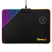 Ocelot Mouse Pad Rigido Tipo Rgb, Carga Inalambrica Para Smartphones, Conexin Mediante USB Plug And Play Ocelot gaming
