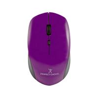 Mouse Inalambrico 1600 Dpi Optico Conector USB Perfect Choice Root PRO - Morado Perfect choice
