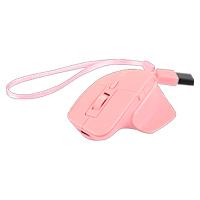 Mini Mouse Recargable Silencioso, Conexion Dual 2.4ghz+bluetooth Receptor Usb/usb-c Rosa Perfect Choice Perfect choice