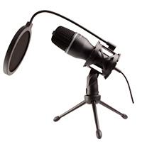 Microfono 3.5mm Con Filtro Y Tripie Perfect Choice Negro Perfect choice