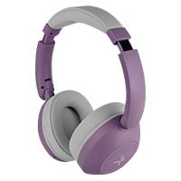 Audifonos On-ear Inalambricos Plegables Manos Libres Con Bt Perfect Choice Soundia - Morado Perfect choice