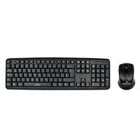 Kit De Teclado Y Mouse Alambrico Conector USB Perfect Choice - Negro Perfect choice