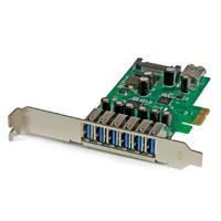 Tarjeta Pci Express De 7 Puertos USB 3.0 Con Perfil Bajo O Completo - Startech.com Mod. Pexusb3s7 Startech.com