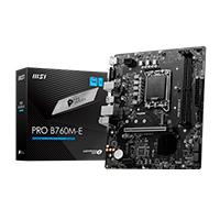 MB Msi B760 Intel S-1700 14a/13a/12a Gen/2x DDR5 4800/1xdp/hdmi/m.2/4x Usb3.2/usb-c/atx/gama Media/rgb Msi oem