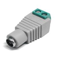 Conector De Energia/ Saxxon/ Psubr13h - Bolsa De 10 Conectores Hembra Para Fuentes De Alimentación/ Terminales Tipo Tornillo Positivo Y Negativo/ Resistente A La Oxidación Dahua