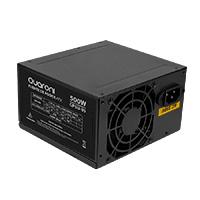 Fuente De Poder Quaroni De 500w/ 24 Pines/ 2sata/ Filtro Emc/ 4 Pin P4 / Color Negro Quaroni