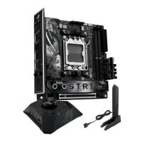MB Asus X870 Amd S-am5 9a Gen /2x DDR5 8000 /hdmi /2x DP Tipo-c /2x M.2 /4x USB 3.2 /wifi 7 /bluetooth /mini Itx /gama Alta /gamer Asus oem