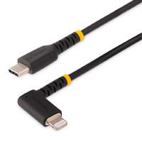 Cable De 2m Usb-c A Lightning - Cable USB 2.0 A Lightning Acodado - Cable USB Tipo C A Lightning De Carga - Mfi - Para Iphone - Startech.com Mod. Rusb2cltmm2mr