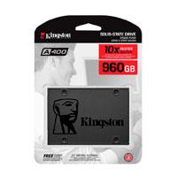 Unidad De Estado Solido Kingston Interno A400 960gb 2.5 Sata3 7mm Lect.500/escrit.450mb/s Pc/laptop Sa400s37/960g Kingston