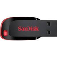 Memoria Sandisk 16gb USB 2.0 Cruzer Blade Z50 Negro C/rojo Sdcz50-016g-b35 Sandisk
