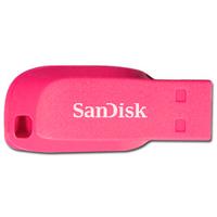 Memoria Sandisk 16gb USB 2.0 Cruzer Blade Z50 Electric Pink Sdcz50c-016g-b35pe