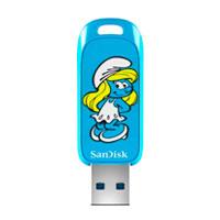 Memoria Sandisk 256gb USB 3.2 Smurfs Pitufina Lectura 130mb/s Sdczis-256g-g46 Sandisk