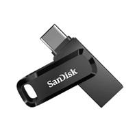 Memoria Sandisk Ultra Dual Drive Go USB 128gb Tipo-c / USB 3.1 Velocidad De Lectura 150mb/s Color Negro Sdddc3-128g-g46