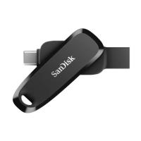 Memoria Sandisk 256gb USB 3.2 Gen1 Phone Drive Para Android Tipo-c/tipo A Negro Giratoria Sdddc6-256g-g46 Sandisk