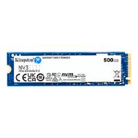 Unidad De Estado Solido Kingston Interno Snv3s Nv3 500gb M.2 2280 NVME PCIE Gen 4x4 Lect.5000/escrit.3000 Mb/s Pc/laptop/mini Pc Snv3s/500g Kingston