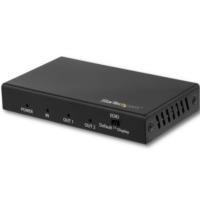 Splitter HDMI De 2 Puertos Hdr 4k 60hz - Divisor HDMI 1 Entrada 2 Salidas - Splitter HDMI 2 Salidas - Divisor De Puertos HDMI - Startech.com Mod. St122hd202 Startech.com