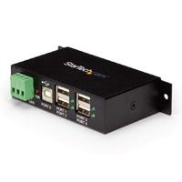 Adaptador Concentrador Hub USB 2.0 De 4 Puertos Reforzado Industrial Con Alimentacion - Startech.com Mod. St4200usbm Startech.com