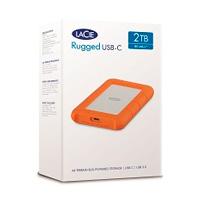 Disco Duro Externo Lacie Rugged Usb-c 2tb 2.5 Portatil USB 3.1 Naranja-plata Windows Mac Contragolpes Agua Y Polvo