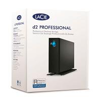 Disco Duro Externo Lacie D2 Professional 18tb 3.5 Escritorio USB 3.1 Tipo-c USB 3.0 Negro WIN Mac Adapt De Alimentacion Lacie