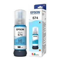 Botella De Tinta Epson Modelo T574 Cyan Claro Para L8050 Epson