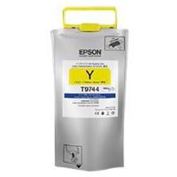 Bolsa De Tinta Epson Modelo T974 Amarillo, Alta Capacidad Para Wf- C869r, Rendimiento De 84,000 Impresiones, Costo Pp 0.10c