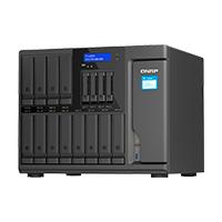 Nas Qnap Ts-1655-8g/ 16 Bahias /12 SATA De 3,5 4 SATA De 2,5/ocho Nucleos 2.8ghz/8gb DDR4 Hasta 128gb/2 Pto 2,5 Gbe/usb 3.2 X4/ Hotswap/ No Incluye Discos/ Atom C5125/ Torre/ Hasta 240 TB Qnap